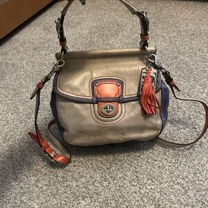 Coach Stylish Multi-Color Women's Bag